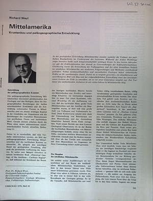 Seller image for Mittelamerika: Krustenbau und palogeographische Entwicklung; for sale by books4less (Versandantiquariat Petra Gros GmbH & Co. KG)