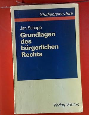 Bild des Verk�ufers f�r Grundlagen des b�rgerlichen Rechts. Studienreihe Jura. zum Verkauf von biblion2