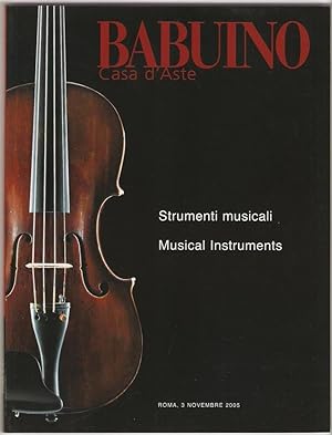 Strumenti musicali. Musical instruments.
