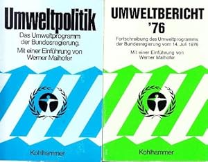 Seller image for 2 x Umweltprogramm. for sale by Buchversand Joachim Neumann