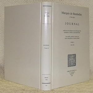 Seller image for Journal. Tome II, 1784 - 1789. Collection: Hitoire des idées et critique littératire, vol. 201. for sale by Bouquinerie du Varis