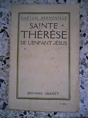 Imagen del vendedor de Sainte Therese de l'Enfant Jesus a la venta por Frederic Delbos