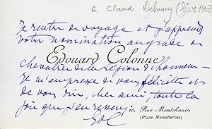 Important Collection of Letters and Telegrams to the Composer