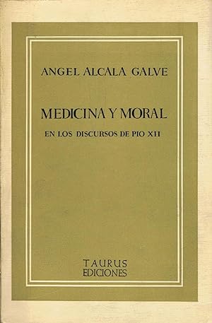 Immagine del venditore per MEDICINA Y MORAL EN LOS DISCURSOS DE PIO XII venduto da Librera Torren de Rueda
