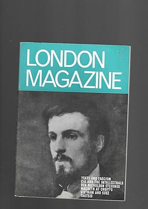 Bild des Verkufers fr London Magazine. July 1967. Volume 7. Number 4. Yeats and Fascism zum Verkauf von SAVERY BOOKS