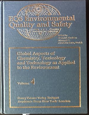 Image du vendeur pour Environmental quality and safety; Global Aspects of Chemistry, Toxicology and Technology as Applied to the Environment; Vol. 4., mis en vente par books4less (Versandantiquariat Petra Gros GmbH & Co. KG)