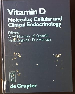 Seller image for Vitamin D; Molecular, cellular and clinical endocrinology : Rancho Mirage, California, USA, April 1988 for sale by books4less (Versandantiquariat Petra Gros GmbH & Co. KG)