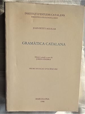 Seller image for GRAMATICA CATALANA for sale by Douglas Books