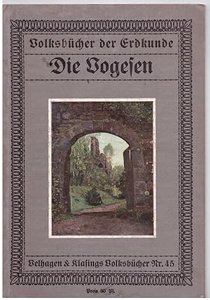 Seller image for Die Vogesen for sale by Bcherpanorama Zwickau- Planitz