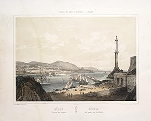 GÍnes, vue prise des Remparts-Genova, Vista tomada desde las Murallas