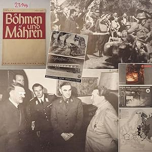 Seller image for Bhmen und Mhren. Blatt des Reichsprotektors in Bhmen und Mhren, herausgegeben von Staatssekretr SS-Gruppenfhrer Karl Hermann Frank, Hauptschriftleiter: Friedrich Heiss. Heft 7 Juli 1941 * s o w j e t i s c h e K r i e g s v e r b r e c h e n an eigenen Staatsangehrigen / Generalfeldmarschall E d u a r d v o n B  h m - E r m o l l i Dieses Buch wird von uns nur zur staatsbrgerlichen Aufklrung und zur Abwehr verfassungswidriger Bestrebungen angeboten (86 StGB) for sale by Galerie fr gegenstndliche Kunst