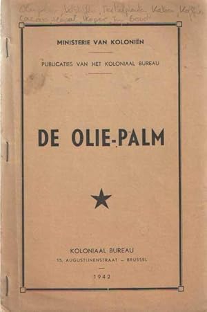 De Olie-palm; De vetstoffen andere dan de Elais-Oliën; De textielplanten; Het katoen; De koffie; ...