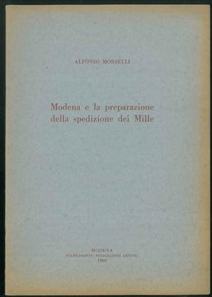 Modena e la preparazione della spedizione dei Mille