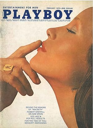 Playboy. Enterteiment for men. February 1972