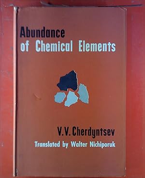 Seller image for Abundance of Chemical Elements. for sale by biblion2