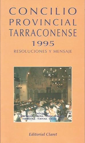 CONCILIO PROVINCIAL TARRACONENSE 1995