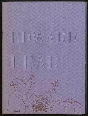Bild des Verkufers fr Edward Lear zum Verkauf von Between the Covers-Rare Books, Inc. ABAA