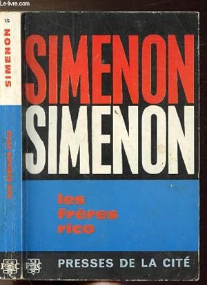 Image du vendeur pour LES FRERES RICO - COLLECTION MAIGRET N15 mis en vente par Le-Livre