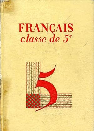 Seller image for FRANCAIS, CLASSE DE 5e (COLLECTION LAGARDE ET MICHARD, II) for sale by Le-Livre