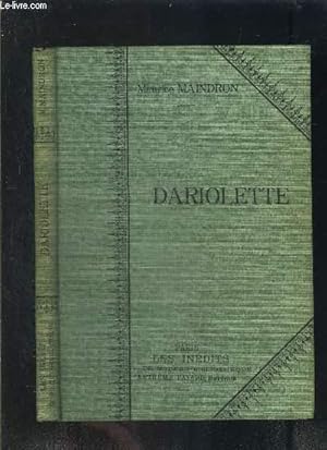 Seller image for DARIOLETTE- COLLECTION MODERN-BIBLIOTHEQUE for sale by Le-Livre