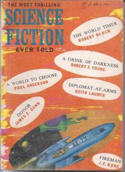 Bild des Verkufers fr The Most Thrilling SCIENCE FICTION Ever Told: No. 1, 1966 zum Verkauf von Books from the Crypt