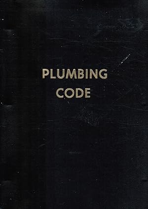 Seller image for Baltimore City Plumbing Code and Rules and Regulations Governing Plumbing and Drainage Work for sale by Bookshop Baltimore