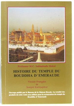 Seller image for Histoire du temple du bouddha d'emeraude for sale by crealivres