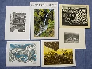 Graphische Kunst Heft 20 / 1. Heft 1983 Ausgabe B mit Originalgraphik-Beilagen