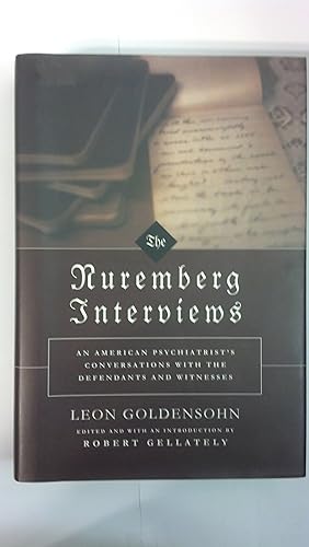 Seller image for The Nuremberg Interviews for sale by Early Republic Books