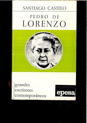 Seller image for Pedro de Lorenzo for sale by Papel y Letras