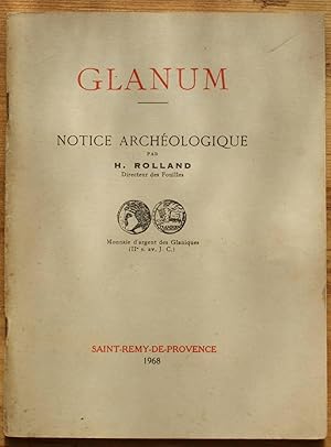 Bild des Verkufers fr Glanum - Notice archologique zum Verkauf von Aberbroc