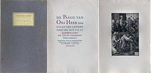DE PASSIE VAN ONS HEER door Lucas Van Leyden. Zijnde Een Suite van XIV Koperplaten die van de Ori...