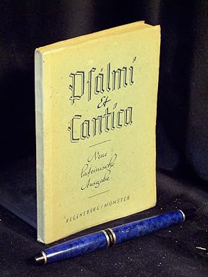 Psalmi et Cantica Breviarii Romani - Neue lateinische Übersetzung aus dem Hebräischen nach der Ed...