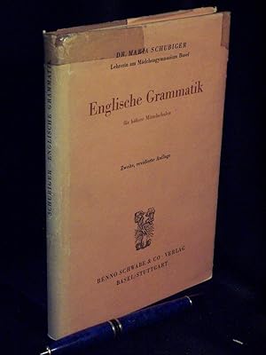 Seller image for Englische Grammatik fr hhere Mittelschulen - for sale by Erlbachbuch Antiquariat