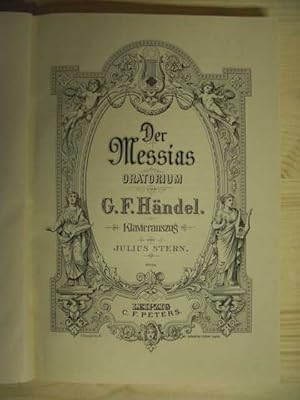 Der Messias. Oratorium von G.F. Händel - Klavierauszug von Julius Stern. Klavierauszug. Mit einer...