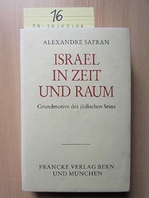 Bild des Verkufers fr Israel in Zeit und Raum - Grundmotive des jdischen Seins zum Verkauf von Bookstore-Online