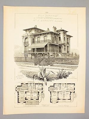 Monographies de Bâtiments Modernes - Villa Durango au Cannet à Cannes (Alpes Maritimes), Mr. J. W...
