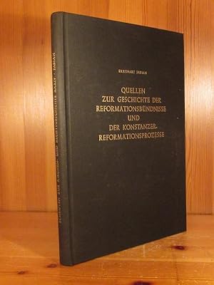 Imagen del vendedor de Quellen zur Geschichte der Reformationsbndnisse und der Konstanzer Reformationsprozesse 1529 - 11548. a la venta por Das Konversations-Lexikon