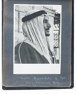 Arab Types. Syria, [ca. 1918-ca. 1921]. Oblong album (18 x 26 cm). An album containing 14 black a...