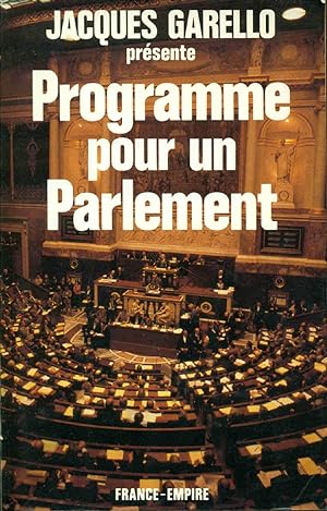 Programme pour un Parlement