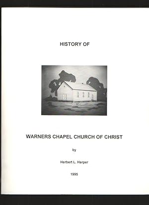 History of Warners Chapel Church of Christ (Yadkin County, North Carolina)