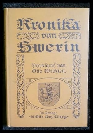 Bild des Verkufers fr Kronika van Swerin. Mit allerand Billerwarks zum Verkauf von ANTIQUARIAT Franke BRUDDENBOOKS