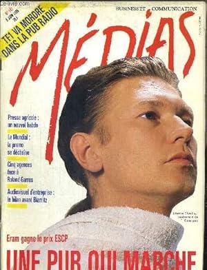 Image du vendeur pour MEDIAS N147 - 6 JUIN 1986 / TF1 va mordre dans la pub radio / presse agricole : un nouvel hebdo / le Mundial : la promo se dechaine / cinq agences face  Roland-Garros / Eram gagne le prix ESCP. mis en vente par Le-Livre