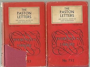 Seller image for The Paston Letters - 2 Volumes Set for sale by Sabra Books