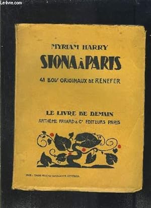 Bild des Verkufers fr SIONA A PARIS- LE LIVRE DE DEMAIN N71 zum Verkauf von Le-Livre