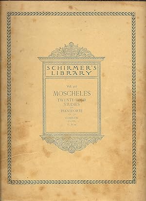 Image du vendeur pour STUDIES FOR THE PIANOFORTE. TWENTY-FOUR CHARACTERISTIC COMPOSITIONS IN ALL THE MAJOR AND MINOR KEYS. mis en vente par Legacy Books