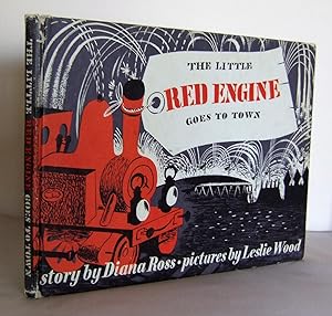 Seller image for The little red engine goes to Town for sale by Mad Hatter Books