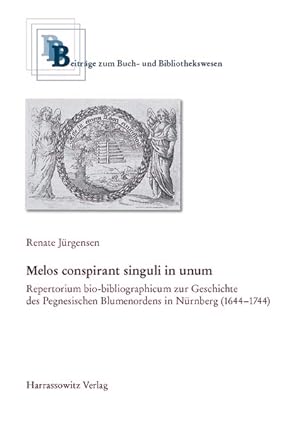 Melos conspirant singuli in unum : Repertorium bio-bibliographicum zur Geschichte des Pegnesische...