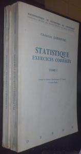 Seller image for Statistique. Exercices corrigs. 2 tomos for sale by Librera La Candela