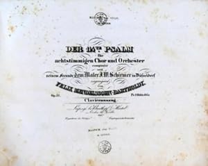 [Op. 51] Der 114te Psalm für achtstimmigen Chor und Orchester. Op. 51. Clavierauszug